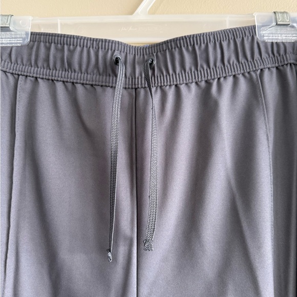 SJB Active Grey Track Capris with Blue Stripes Pockets 2X - Picture 3 of 6